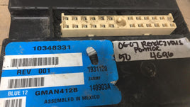 10348331 Buick Rendezvous bcm body control module 2006-2007