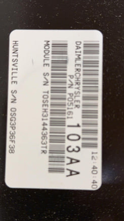 RL161103AA Jeep or Chrysler ecm ecu computer   **REMAN**