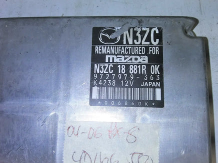 2004-2006 Mazda RX8 RX-8 ecm ecu computer N3ZC 18 881R 0K