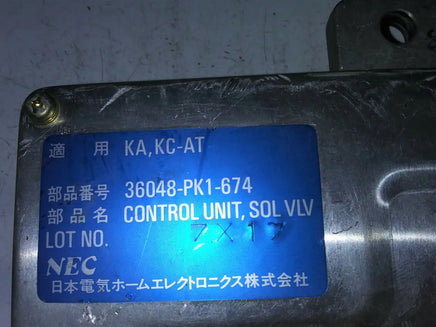 36048-PK1-674 Honda Prelude 1988 solenoid valve module