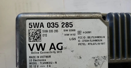 5WA 035 285 VW Arteon 2021-2022 phone telematics module computer