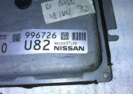 NEC023-039 ecm ecu computer 2016 Infiniti QX60