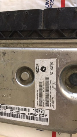 P05150663AD ecm ecu computer 2013 Dodge Dart