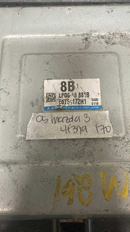 LFG6 18 881B Mazda 3 Mazda3 2005 ecm ecu computer