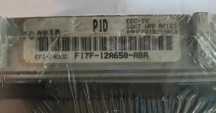 F17F-12A650-ABA Ford Aerostar 1990-1991 ecm ecu computer **Reman**