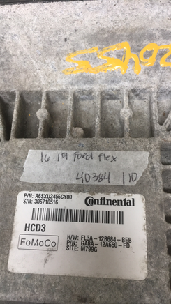 GA8A-12A650-FD Ford Flex ecm ecu computer 2016-2019