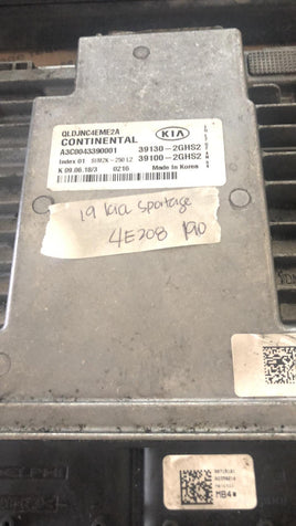 39130-2GHS2 ecm ecu computer 2019 Kia Sportage