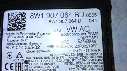 8W1 907 064 BD Audi A4 A5 or A6 2017-2020 bcm body control module