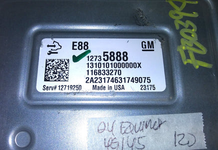 12735888 ecm ecu computer 2024 Chevy Equinox **tested**