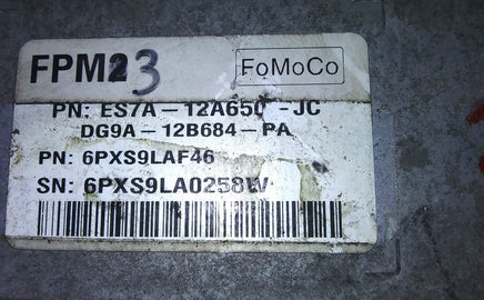 ES7A-12A650-JC ecm ecu computer 2014 Ford Fusion ***tested***