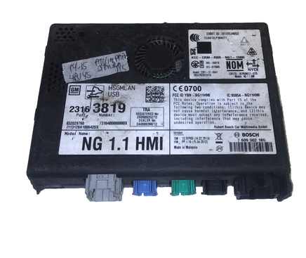 23163819 gps navigation control module 2014-2015 ATS or Impala or Sierra