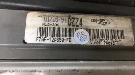 F7AF-12A650-FE ecm ecu computer 1997 Mercury Grand Marquis or Crown Vic *tested*