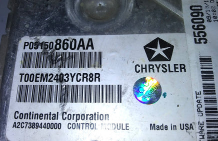 P05150860AA ecm ecu computer 2014 Dodge Avenger **TESTED GOOD**