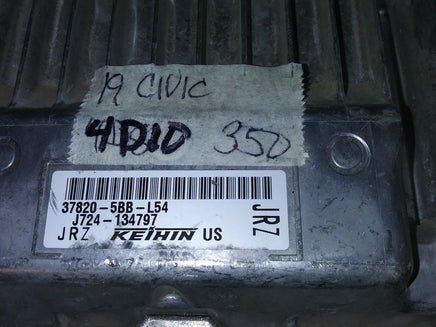 37820-5BB-L54 ecm ecu computer 2019 Honda Civic
