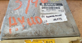39110-22341 ecm ecu computer 1997 Hyundai Accent