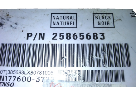 25865683 temperature control module computer 2008-2009 Cadillac CTS