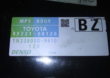 89221-08120 multiplex relay module 2015 Toyota Sienna