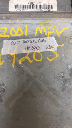 1ALF-12A650-SC Mazda MPV ecm ecu computer 2000-2001