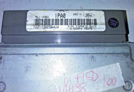 YU2F-12A650-AJA ecu ecm computer 2001 Ford F150 F-150