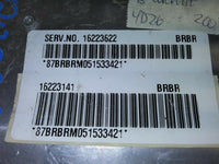 1995 Chevy Corvette bcm body control module 16223141
