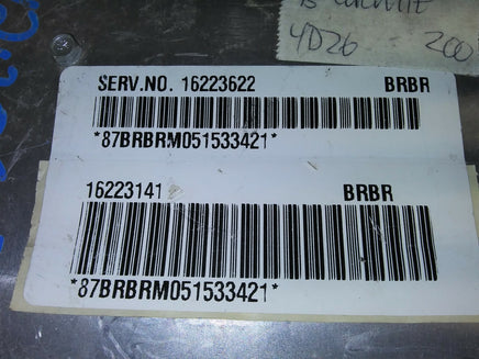1995 Chevy Corvette bcm body control module 16223141