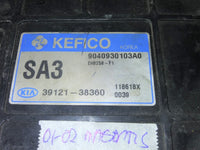 39121-38360 Kia Optima or Magentis 2001-2002 ecu ecm computer