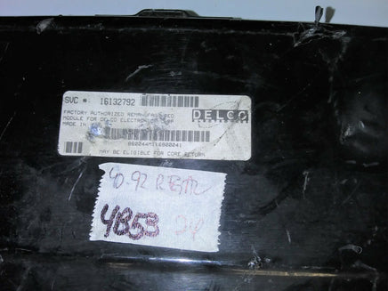 16132792 ecu ecm computer 1990-1992 Buick Regal