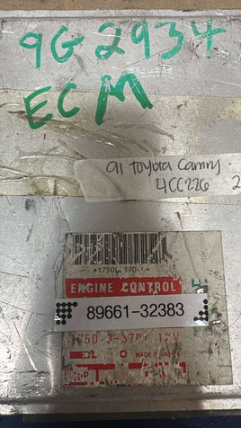 89661-32383 Toyota Camry  ecu ecm computer 1991 - Swan Auto