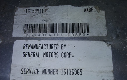 16159411 Chevrolet Caprice 1991 engine computer module