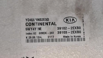 39102-2EXB0 ECM ECU computer 2014 Kia Forte
