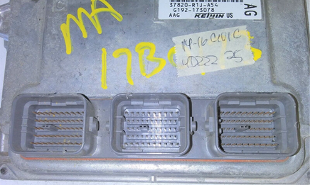 37820-R1J-A54 Honda Civic 2014-2016  ecu ecm computer