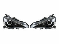 Spyder projector headlight set fits 2013-2017 Scion FR-S BRZ 444-SFRS12-CCFL-BK