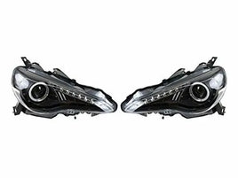 Spyder projector headlight set fits 2013-2017 Scion FR-S BRZ 444-SFRS12-CCFL-BK
