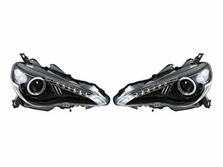Spyder projector headlight set fits 2013-2017 Scion FR-S BRZ 444-SFRS12-CCFL-BK