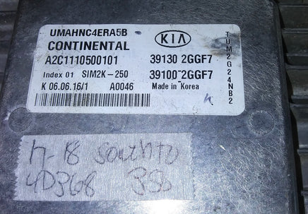 39130-2GGF7 ecu ecm computer 2017-2018 Kia Sorento