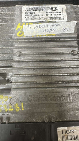 39101-2G894 Kia Optima 2011-2013 ecm ecu computer
