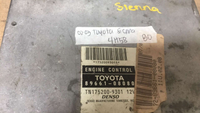 89661-08080 Toyota Sienna 2002-2003 ecu ecm computer