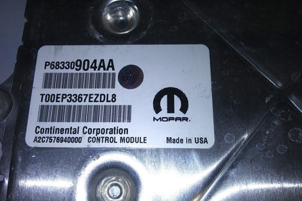 P68330904AA ecm ecu computer 2016-2017 Dodge Charger **TESTED GOOD**
