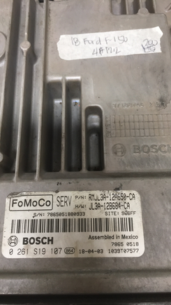 RMJL3A-12A650-CA ecm ecu computer 2018 Ford F150 F-150