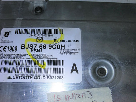 BJS7 66 9C0H Mazda 3 Mazda3 bluetooth 20105 blue tooth adapter module