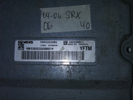 24229382 Cadillac SRX 2004-2006 tcm transmission computer