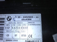 1.35-6952665-xx light control module 2004-2007 BMW 525i or 530I