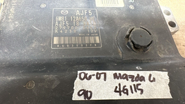 6M81 12A650 HE Mazda 6  2006-2007 ecm ecu computer