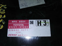 2011 Toyota Sienna multiplex relay module 89221-47231