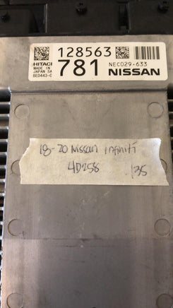 2018-2020 Nissan Pathfinder or Infiniti QX60 ecu ecm computer NEC029-633