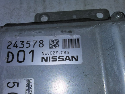 2016-2017 Nissan Altima ecm ecu computer NEC027-083