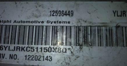 12598449 ecm ecu computer 2005 Saturn Vue