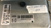NEC029-074 Nissan Altima  2016-2017 ecm ecu computer