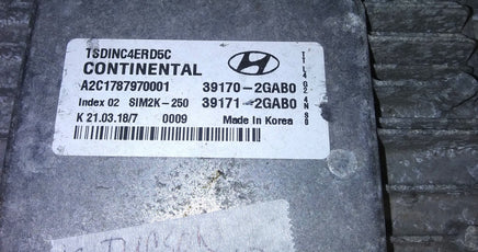 39170-2GAB0 ecm ecu computer 2018 Hyundai Tucson