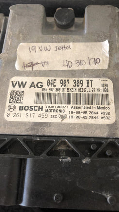 04E 907 309 BT VW Jetta or Golf 2019-2020 ecm ecu computer